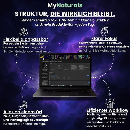 FOCUS MASTERY SYSTEM - Notion Template